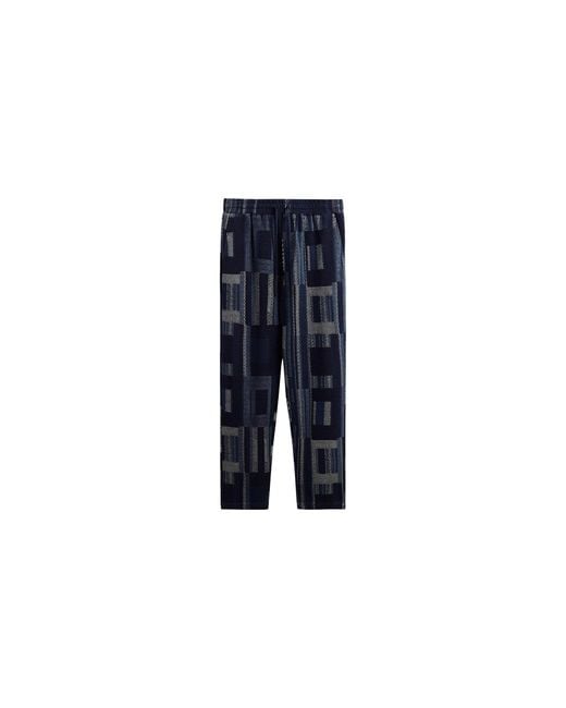 Kith Black Geometric Knit Elmhurst Pant Khm060535 413" for men