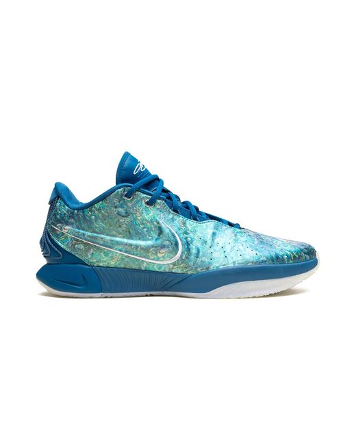 Nike Blue Lebron 21 "Abalone" Fn0708 400" for men