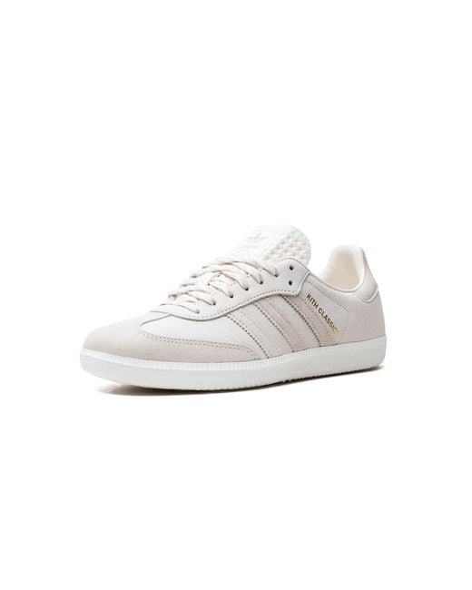 Adidas White Samba "Kith for men