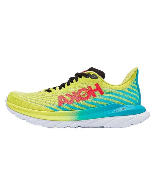 Hoka One One Black Mach 5 "Evening Primrose Scuba" 1127893-Epsb" for men
