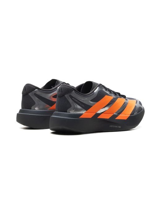 Adidas Blue Adizero Evo Sl Exo "Carbon Lucid Metallic" Ki4766" for men