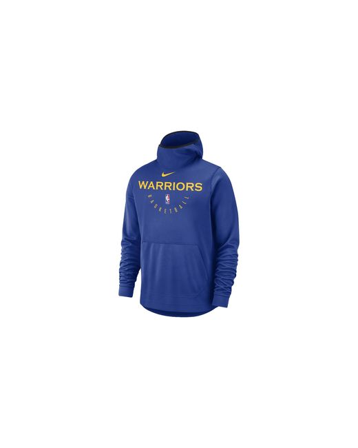 Nike Blue Nba Gs Warriors Spotlight Sweatshirt Hoodie 940961 495" for men