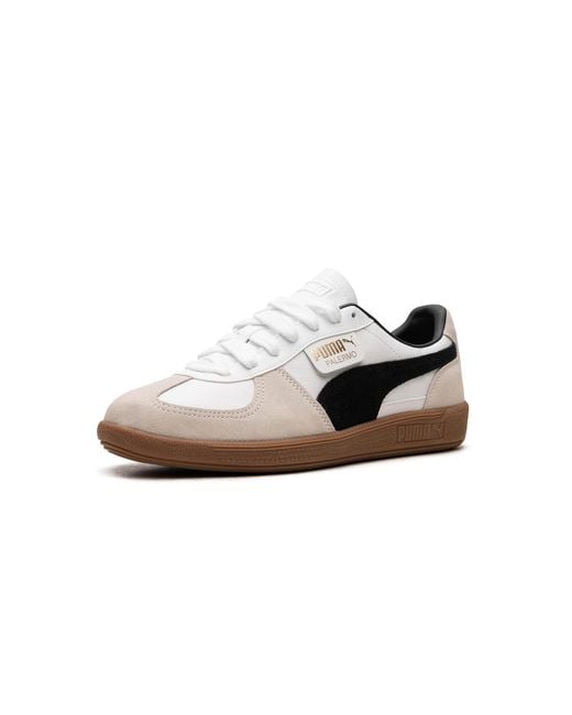 PUMA Black Palermo Leather Vapor Gum" 39646401" for men