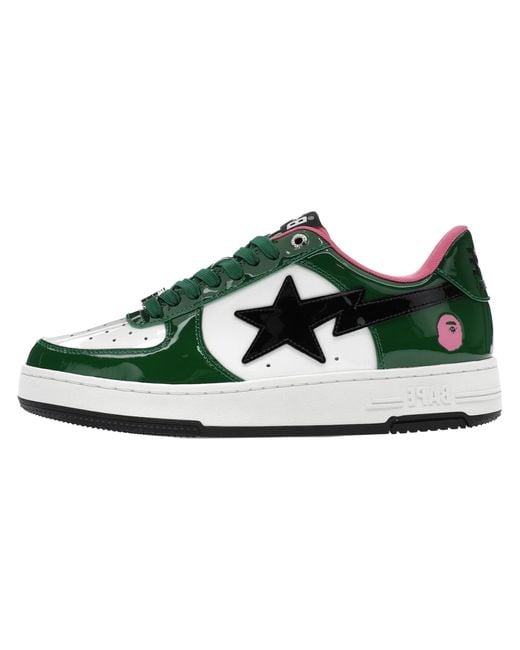 A Bathing Ape Black Sta Os M2 #1" 1K80191301 Grn" for men