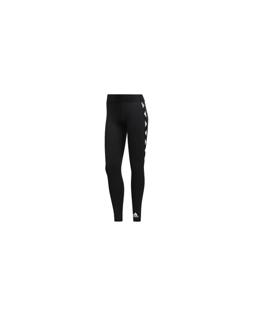Adidas Black Alphaskin Badge Of Sport Tights Ft3144"