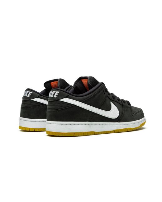 Nike Black Sb Dunk Low Pro Iso Label" Cd2563 001" for men