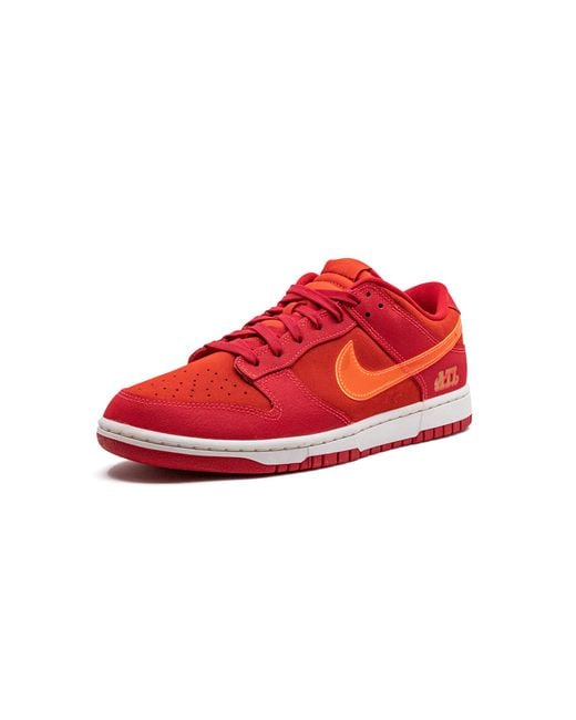 Nike Red Dunk Low "Atl" Fd0724 657" for men