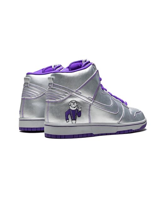 Nike Black Sb Dunk High Premium "Dinosaur Jr" 313171 003" for men
