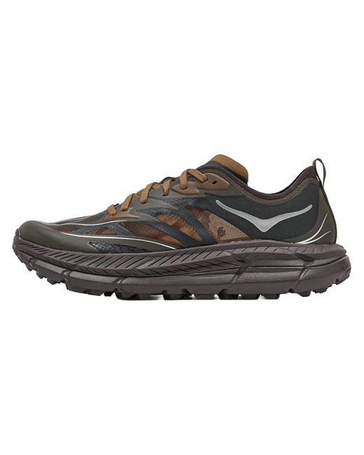 Hoka One One Black Mafate Speed 4 Lite "Tree Bark Cast Iron" 1168450 Tcs" for men