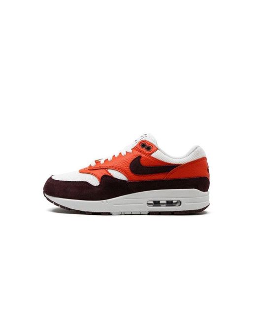 Nike Black Air Max 1 "burgundy Crush / Picante Red" Shoes for men