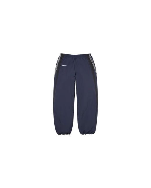Supreme Blue Logo Taping Track Pant "Ss26