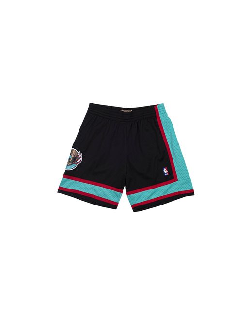 Mitchell & Ness Black Nba Swingman Shorts 2001 Memph "01-02 Away" Smshcp19072 Mgrbktl01" for men