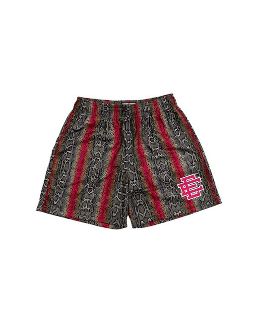 Eric Emanuel Red Ee Basic Shorts "Snakeskin" Ee137" for men