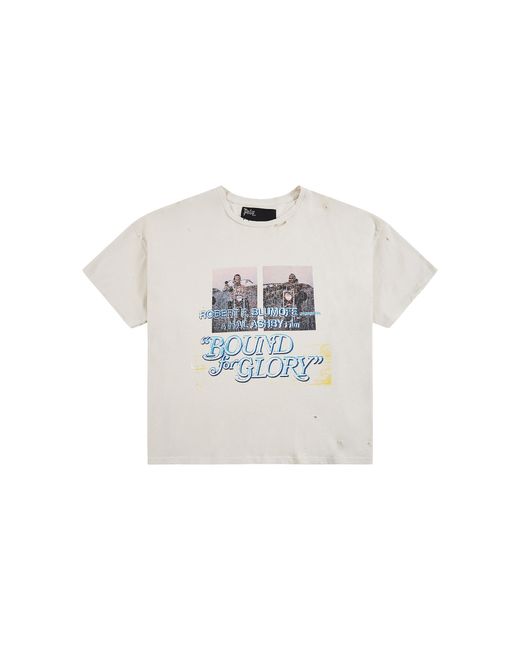 PALY Black Bound Glory T-Shirt "Vintage Cream" 2U001Q1010Vwt" for men