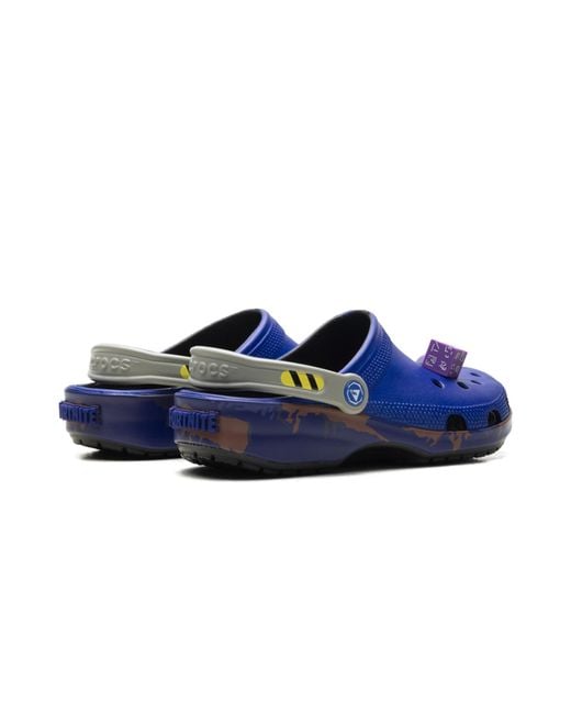 CROCSTM Blue Classic Clog "Fortnite for men