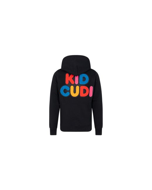 A Bathing Ape Black Baby Milo Pullover Hoodie X Kid Cudi for men