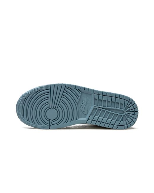 Nike Blue Air 1 Mid "Unc" Bq6472 141"