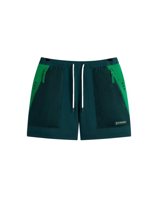 Kith Green Columbia Wind Short "Dark" 27" for men