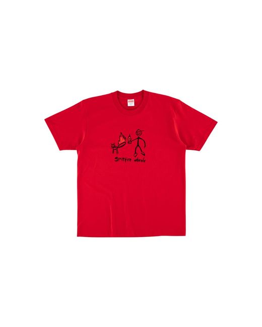 supreme spitfire cat tee
