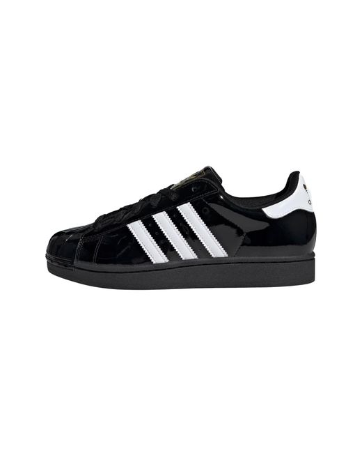 Adidas Black Superstar Ii "Core Cloud Metallic" Js4009"