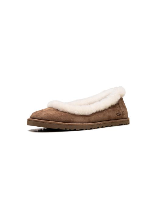 Ugg Black Zora Ballet Flat "Chestnut" 1178111 Che"
