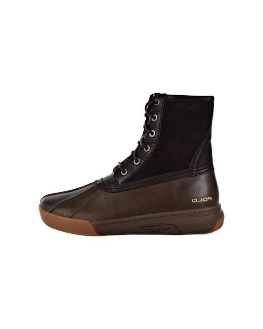 Polo Ralph Lauren Black Declan Boots "Dark" 809729624 003" for men