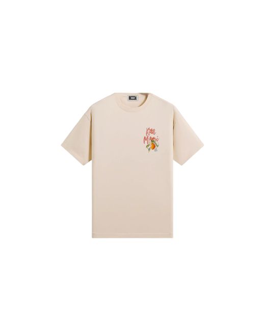 Kith Black Miami Citrus Vintage T-Shirt "Silk" Khma030052 116" for men