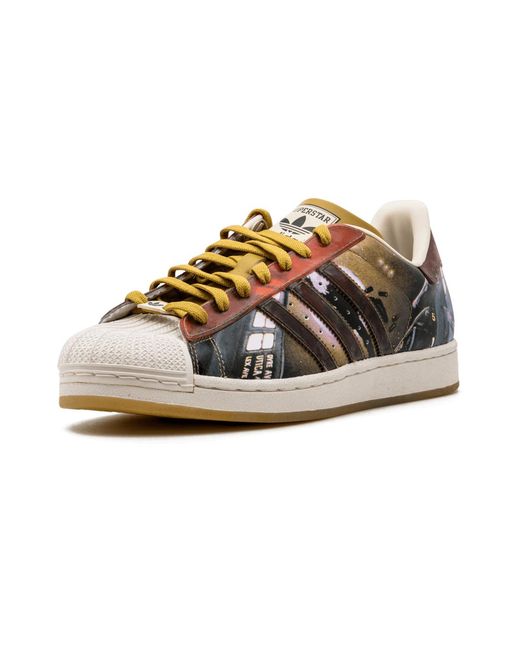 Adidas Black Superstar 1 Express "Lee Quinones" 133633" for men