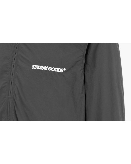Stadium Goods Gray Track Jacket "coal"
