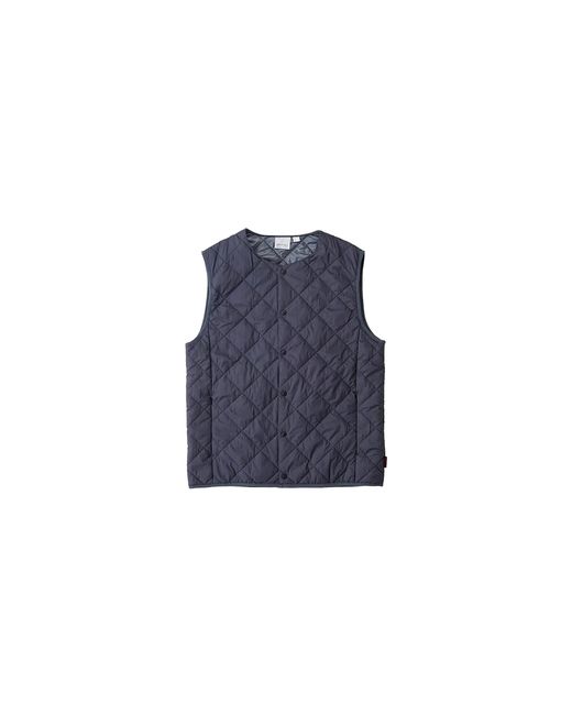 Gramicci Blue Thermal Insulation Quilted Vest G5Fu J032 Gm001" for men