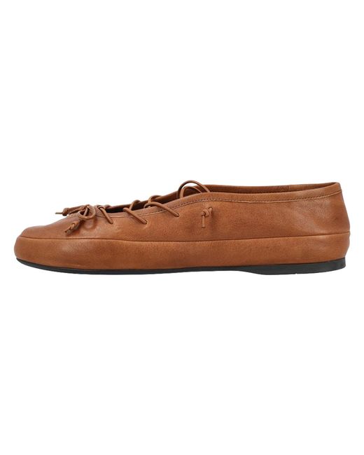 Miu Miu Brown Lace Up Design "Rovere" 5F636E Efx F0316"