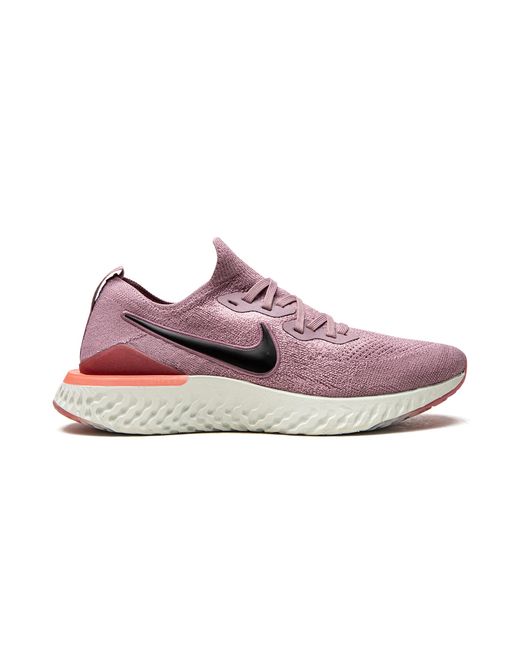 Nike Black Epic React Flyknit 2 Mns "Plum Dust" Bq8927 500"