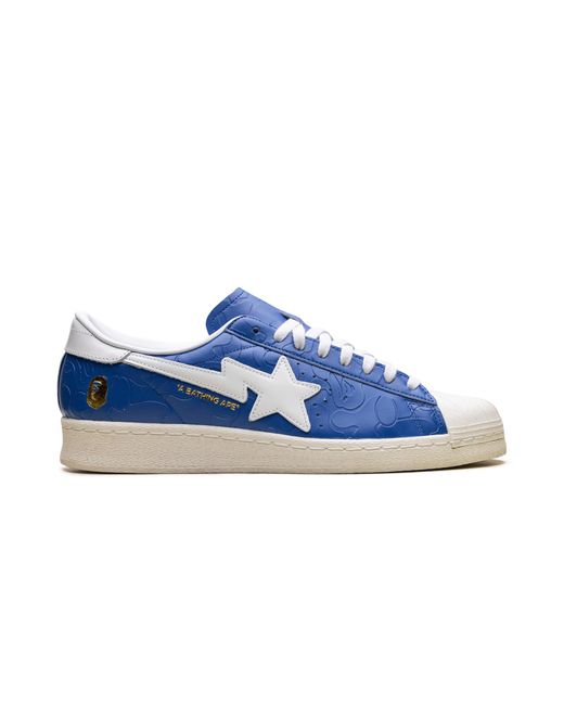 Adidas Blue Superstar Vintage "Bape" Jr2702" for men
