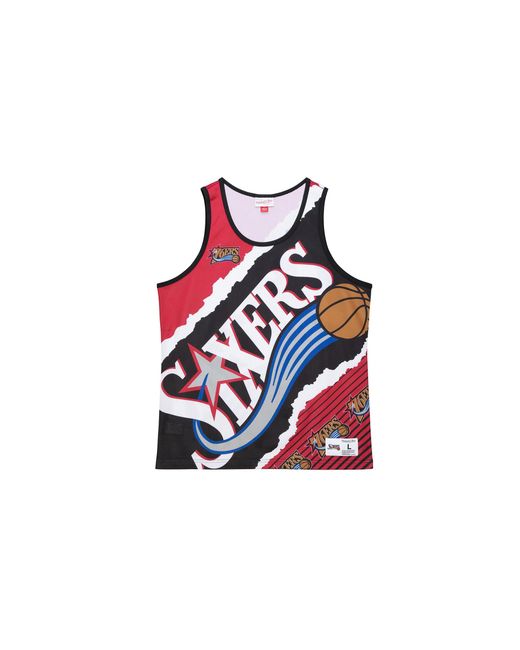 Mitchell & Ness Black M&N Jumbotron Basketball Jersey Tmtk1232 P76Yypppbkrd" for men