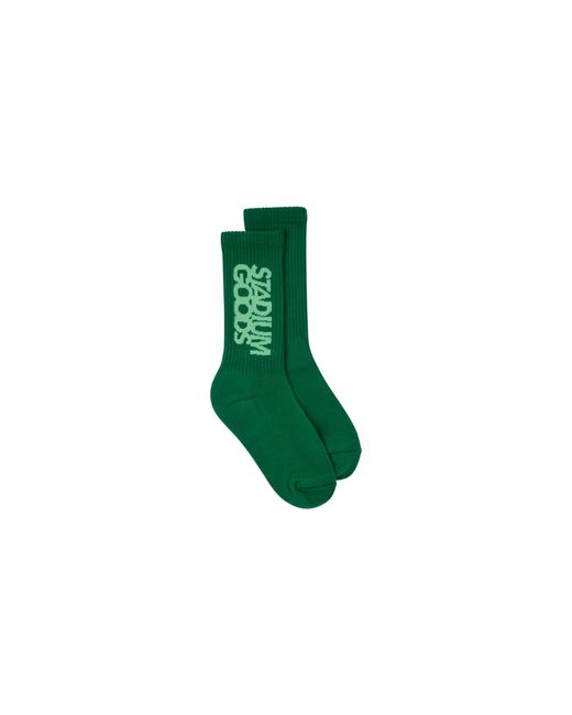 Stadium Goods Green Crew Sock "Chlorophyll" Sgs0452"