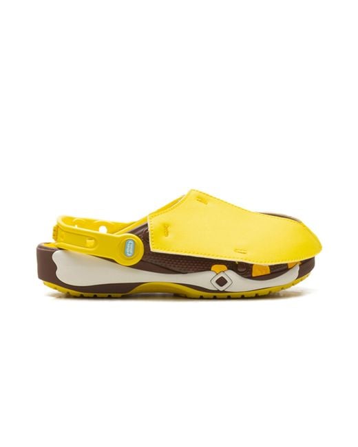CROCSTM Yellow Classic Clog "Fortnite Peely" 210496 7C1" for men