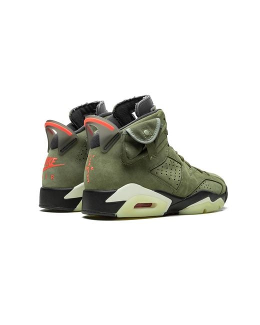 Nike Green Air 6 Retro "Cactus Jack for men