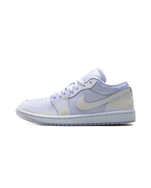 Nike Blue Air 1 Low Se "Ghost Pearlized Quilt" Im5129 010"