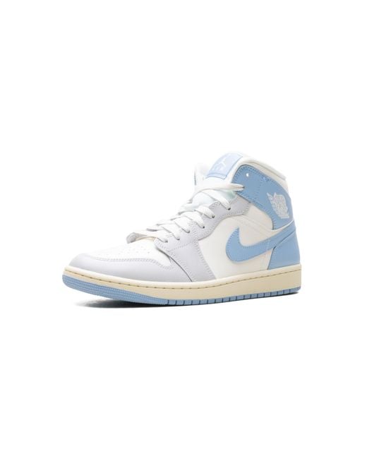 Nike Blue Air 1 Mid "Psychic Sail Coconut Milk" Bq6472 402"