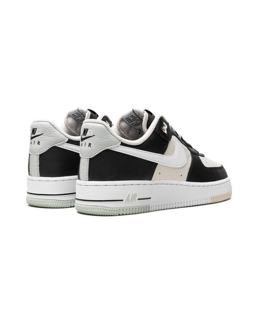 Nike Black Air Force 1 Low "Split" Fd2592 002" for men