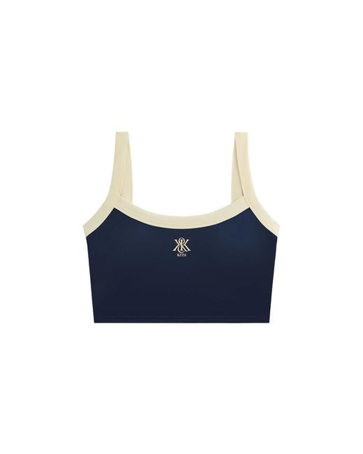 Kith Blue Blocked Terra Active Tank Top "Torpedo" Khw030620 402"