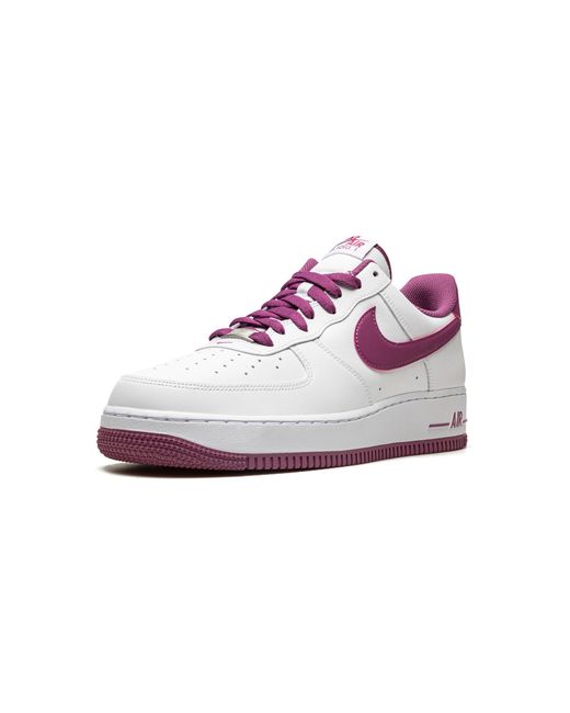 Nike Black Air Force 1 '07 "Bordeaux" Dh7561 101" for men