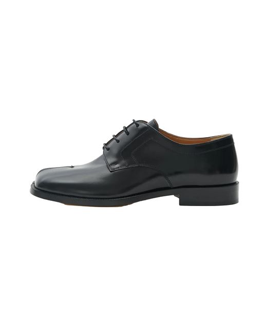 Maison Margiela Black Tabi Lace-Up S97Wq0052 P3827 H8396" for men