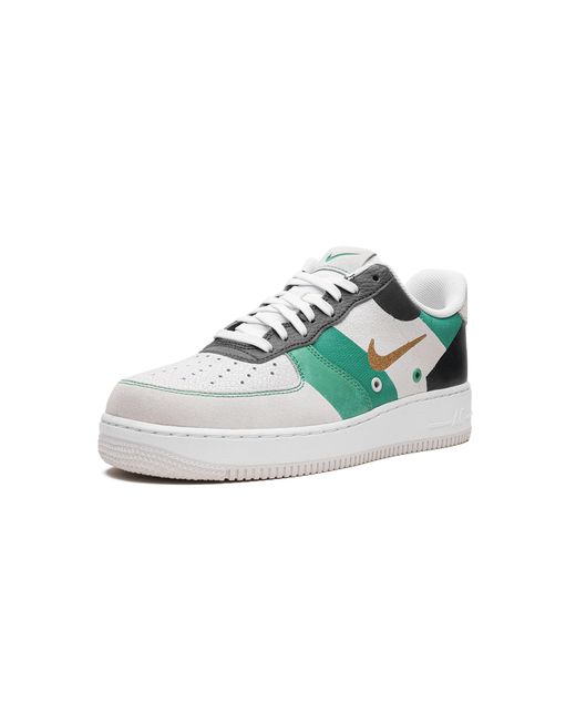 Nike Black Air Force 1 Low Premium /Vast//Metallic" Ci0065 100" for men