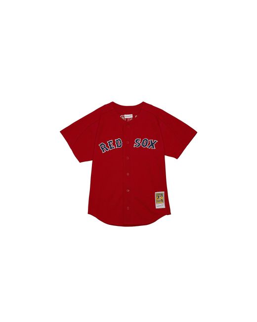 Mitchell & Ness Bp Jersey "Mlb Sox 2004 Nomar Garciaparra" Abbf5324 Brs04Ngared1" for men