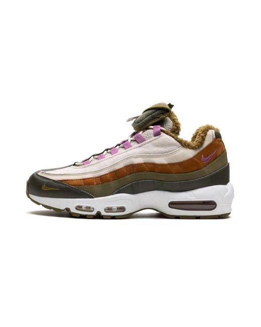 Nike Polyurethane Leather Fabric Air Max 95 Sneakers in Black Lyst UK