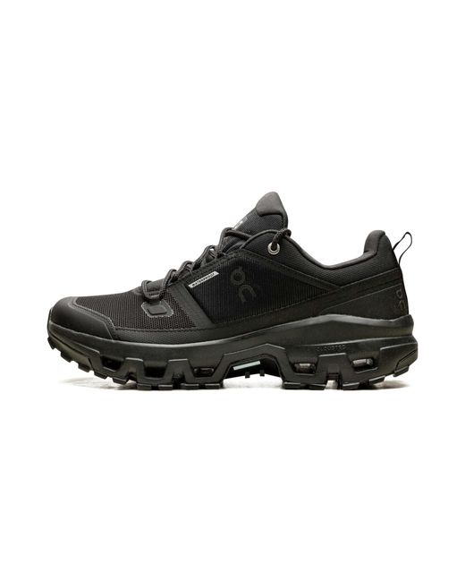 On Shoes Black Cloudrock Low Wp 3Mf10251043" for men