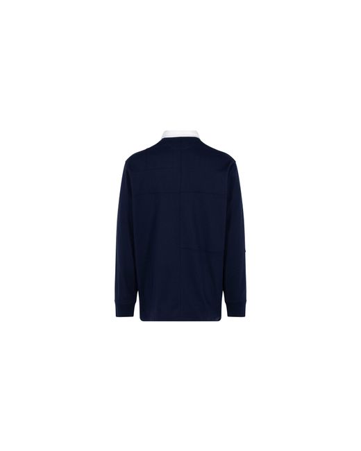 Palace Blue Pieced Rugby "French" Pa0086" for men