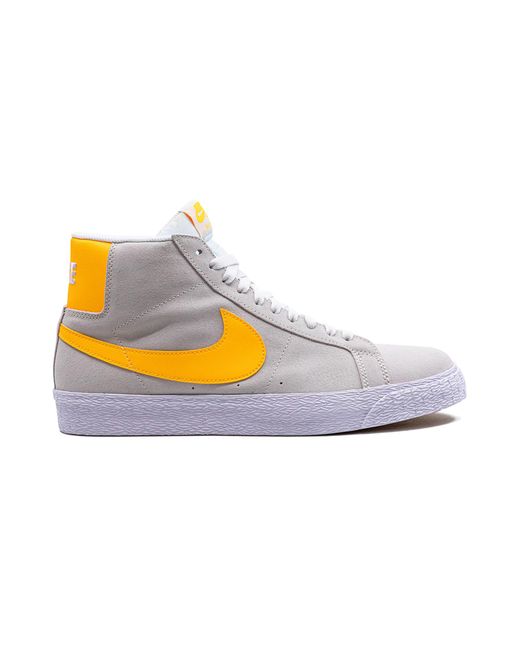 Nike Black Sb Blazer Mid "Laser" 864349 110" for men