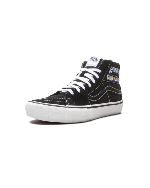 Vans Black Sk8-Hi Pro "Supreme for men